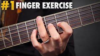 Get FASTER Fingers In 1 WEEK - #1 Finger Exercise for Guitar