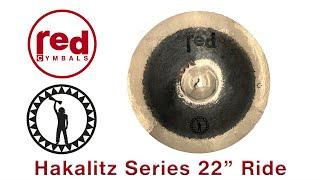 Red Cymbals Ben Hakalitz Signature Series 22" Ride Cymbal 2990 grams