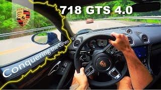 Porsche 718 GTS 4.0 | Slippery Mountain Road | Conquering the Curves Ep 17