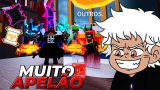 GASTEI 40 MIL ROBUX ENCANTANDO TODOS MEUS ITEMS NO BLOX FRUITS  