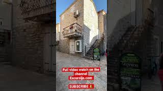 The Museum of Budva 4k #shorts#travelvlog #excursija#budva#museum #экскурсии