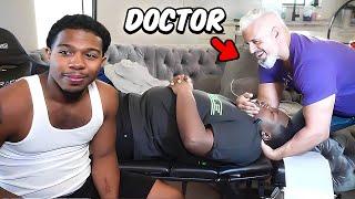 I Hired A Chiropractor To Change NoNeckJay’s Life!