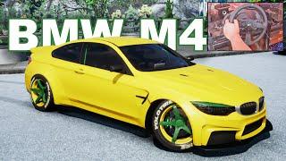 675HP 3.0L BMW M4  | CARX STREET Trustmaster T300RS  Steering Wheel Gameplay