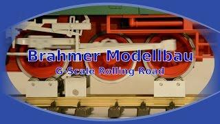 G-Scale rolling road from Brahmer Modellbau