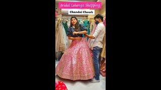 Rate This Pink Bridal Lehenga Out Of 10 | Chandni Chowk Bollywood Replica Lehenga Wedding Shopping