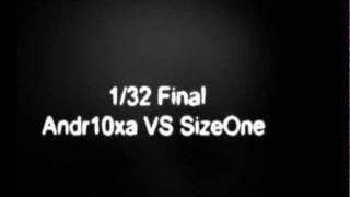 UJSL vol.3 | SizeOne vs Andr10xa | 1/32 Final.wmv