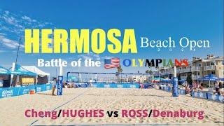 (1) Kelly Cheng/Sarah H. vs (9) April Ross/Lexy D. | Hermosa Beach Open 2024 Women's QuarterFinals