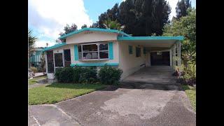 Low Lot Rent Vero Beach Single Wide Trailer Home | Palm Paradise Park | McCormick Home Sales