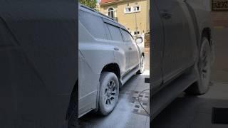 Super Thick Snow Foaming on Car #carcare #asmr #detailing #satisfying #carwash #automobile