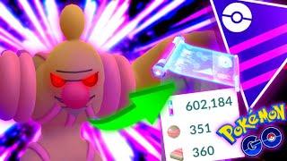 *NEW MAXED SHADOW CONKELDURR & ELITE TM* SMASHING Master GO Battle League for Pokemon GO