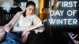 Cozy First Day of Winter Vlog ️