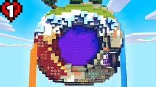 I Transformed a Nether Portal in Minecraft Hardcore