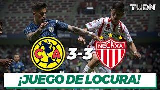 Resumen y goles | América 3-3 Necaxa | Copa por México 2022 | TUDN