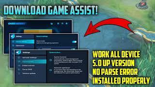 Tutorial ! How To Install Game Assistant | No Parse Error | App Installed | Hazuke