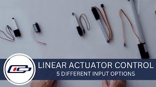 Micro Linear Actuator Control - 5 Input Options