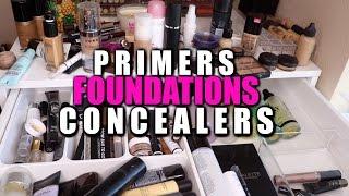 DECLUTTER: PRIMERS - FOUNDATIONS - CONCEALERS!