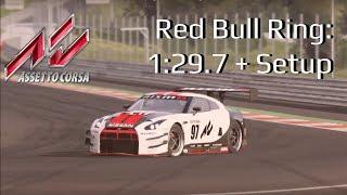 Assetto Corsa_Nissan Gtr Gt3 Redbull Ring 1:29.7 + setup (read description!)