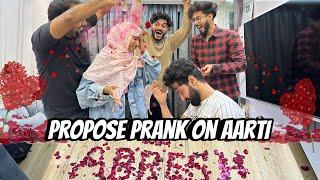 Proposing Prank On Aarti | Abresh Aarti Relation | Fokats | Abresh & Zeeshan | @ZeeshanAbresh