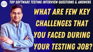 Software Testing Behavioral Interview Questions and Answers | Question #1