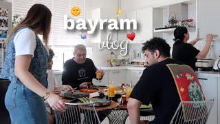 ÖZLENEN ESKİ BAYRAMLAR GİBİ️ | aile evi, annemin yemekleri, hediyeler, arkadaşlarımızla 1 gün