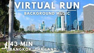 Bangkok #Thailand - Virtual Running Video For Treadmill With Music #virtualrunningtv #virtualrun