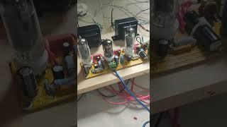 6n1 6p1 single ended tube amplifier