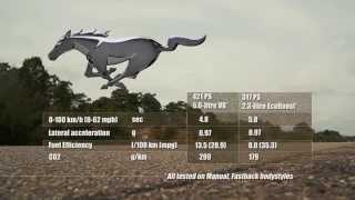 5.0 V8 Ford Mustang 0-100 Speed Test