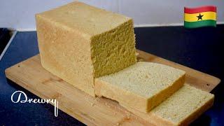 Ghana butter bread made easy | Bring your Blue band Margarine | homemade Ghana Bread