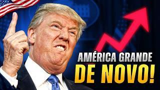 TRUMP PROMETE UMA ERA DE OURO!! ESTA É UMA BOA OPÇÃO PARA INVESTIR NOS EUA EM 2025!!