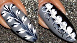 New  marble nail art designs compilation 2021| Easy Drag marble nail art ideas for beginners 2021