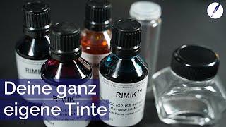 Die eigene Tinte kreieren mit dem Octopus fluids RIMIK - Rainbow Ink Mixing Kit