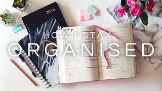 How I Stay Organised · My Planner System + Bullet Journal · SemiSkimmedMin