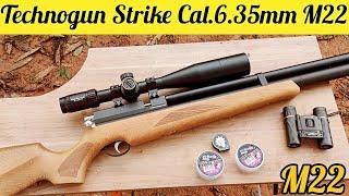 M22 CAL. 6.35MM LUNETA WHEST HUNTER 6-24X50FFP CHUMBO TECHNOGUN STRIKE 6.35 1,97 GR OU 30.44 GRAINS