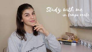 Study with me in tempo reale | metodo del pomodoro | Valeria Martinelli