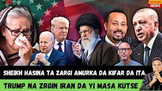 Hasina na zargin Amurka ta kifar da ita/Trump na zargin Iran/Rikicin Habasha da Somaliya/+