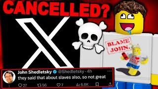 Shedletsky is getting cancelled for this tweet? (ROBLOX DRAMA)