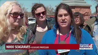 University of Central Oklahoma faculty and students demand solutions for budget shortfall beyond tea