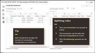 Creating Manual Matches in Oracle Account Reconciliation Cloud
