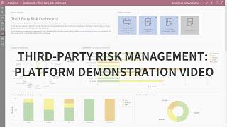 Third-Party Risk Management: Platform Demonstration Video I SureCloud