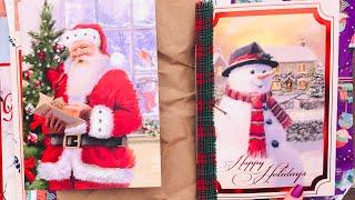 Christmas Card Junk Journal Tutorial Part 2/4 - making the journal