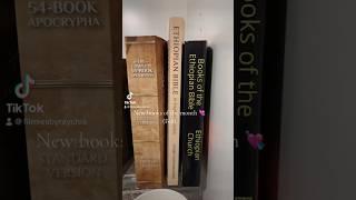 New books of the month:  Ethiopian Bible