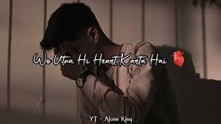 Kahi Dur Chale Jaye||Heart Touching Status||Sad Whatsapp Status||Heart Broken Status||Alone King