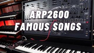 ARP 2600 Famous Songs and Sounds