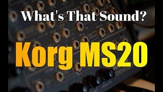 The Korg MS20: Uncovering Its lasting appeal.