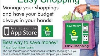 Easy Shopping - Best way to save money!
