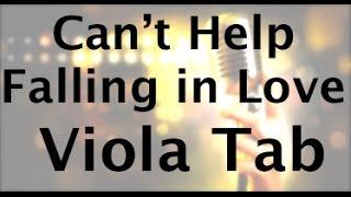 Learn Can't Help Falling in Love by Elvis on Viola - How to Play Tutorial