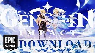 How To Download Genshin Impact on Epic Games for PC FULL