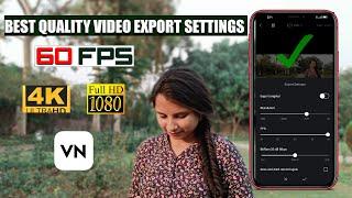 VN BEST VIDEO QUALITY EXPORT SETTINGS | 60 FPS | ADD SUBTITLE | EPISODE 4 IN HINDI