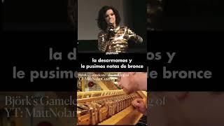 Part 2: #björk Explains the creatin of the Gameleste for #biophilia