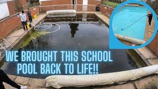 BRINGING THIS SCHOOL POOL BACK TO LIFE!!!